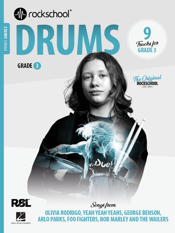 Rockschool Drums 2024+ - Teacher Bundle A (Debut to Grade 8 Books)
