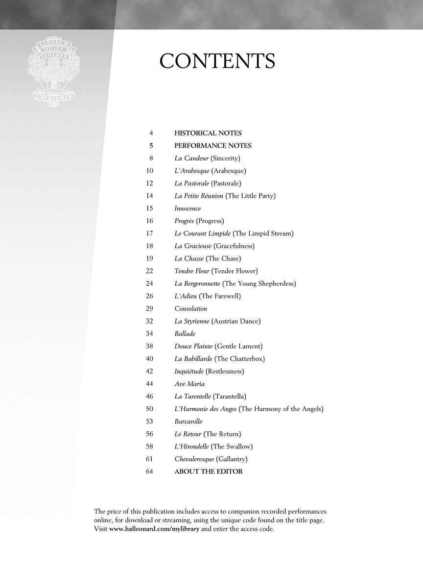 Burgmuller - 25 Progressive Studies Op 100 Bk/Ola Spe