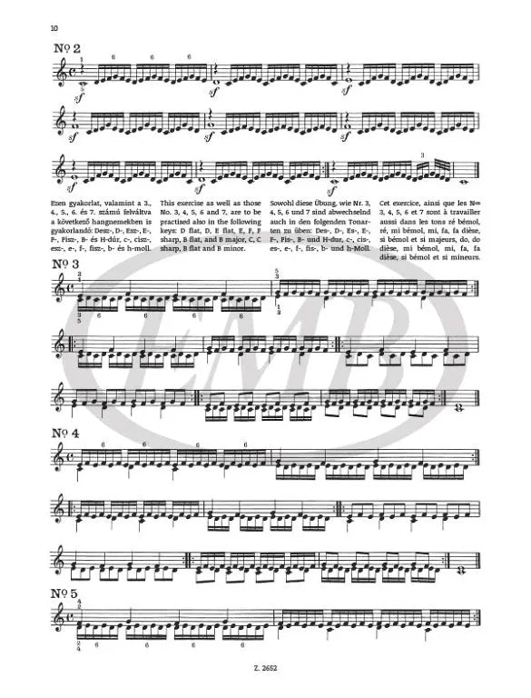 Ernst von Dohnanyi- Essential Finger Exercises Piano Book