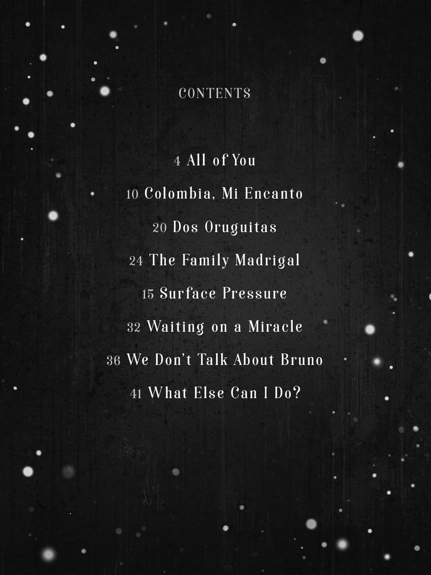Encanto Movie Selections For Piano Solo Book