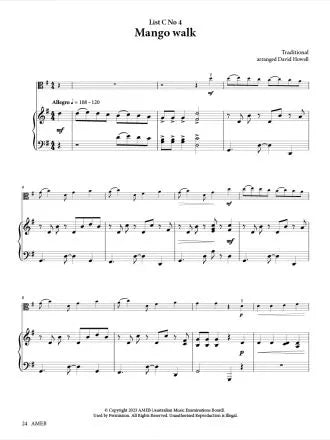 AMEB Viola Series 2- Preliminary Grade Book (2023+)