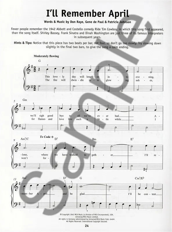 Jazz Greats - Really Easy Piano Songbook (22 Jazz Favourites)