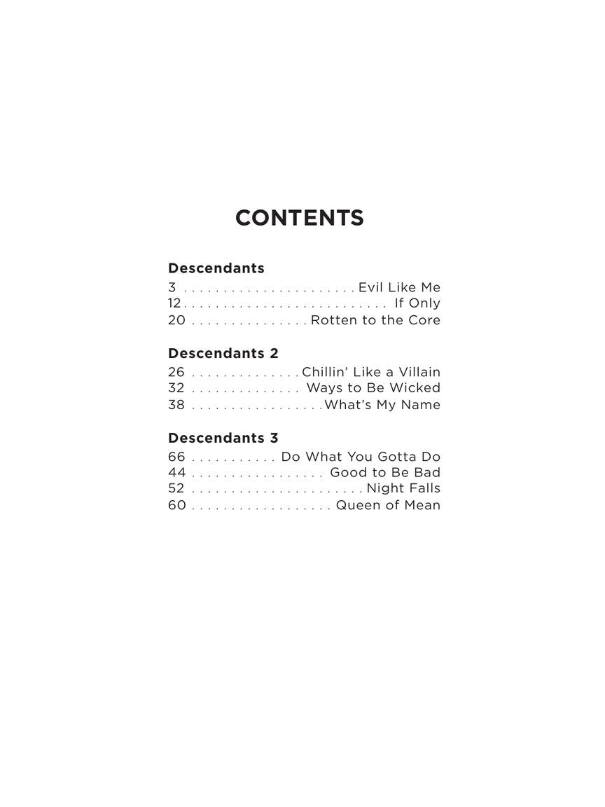 The Descendants - Easy Piano Collection Book
