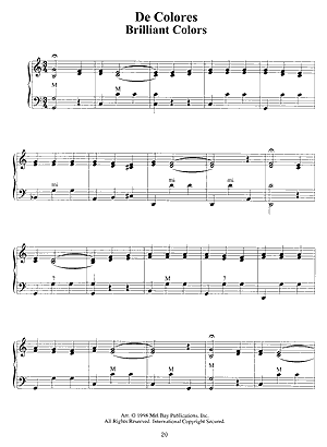 Songs Of Mexico For Accordion Book