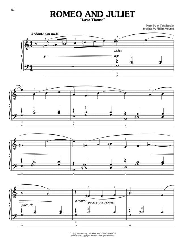 21 Great Classics Keveren Easy Piano Book (21 Classical Pieces)