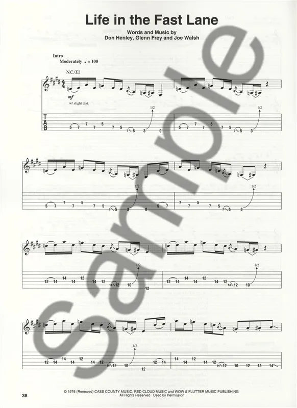 1970's Rock Guitar Play Along Volume 127 Book/Ola