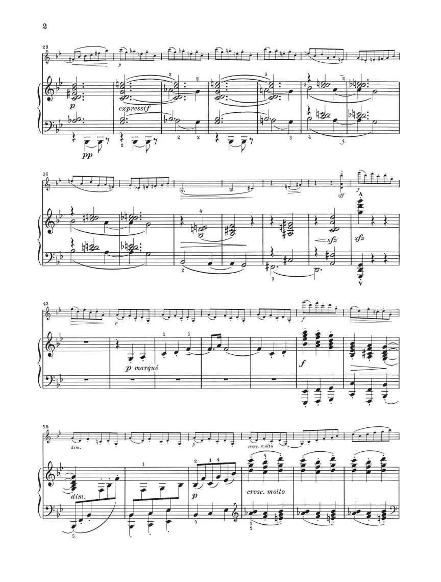 Debussy - Sonata G Minor Violin with Piano Accompaniment Book (Urtext Edition)