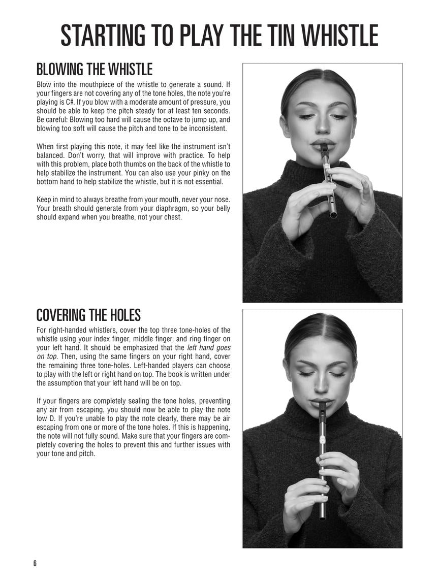 Hal Leonard Tin Whistle Method Book/Ola