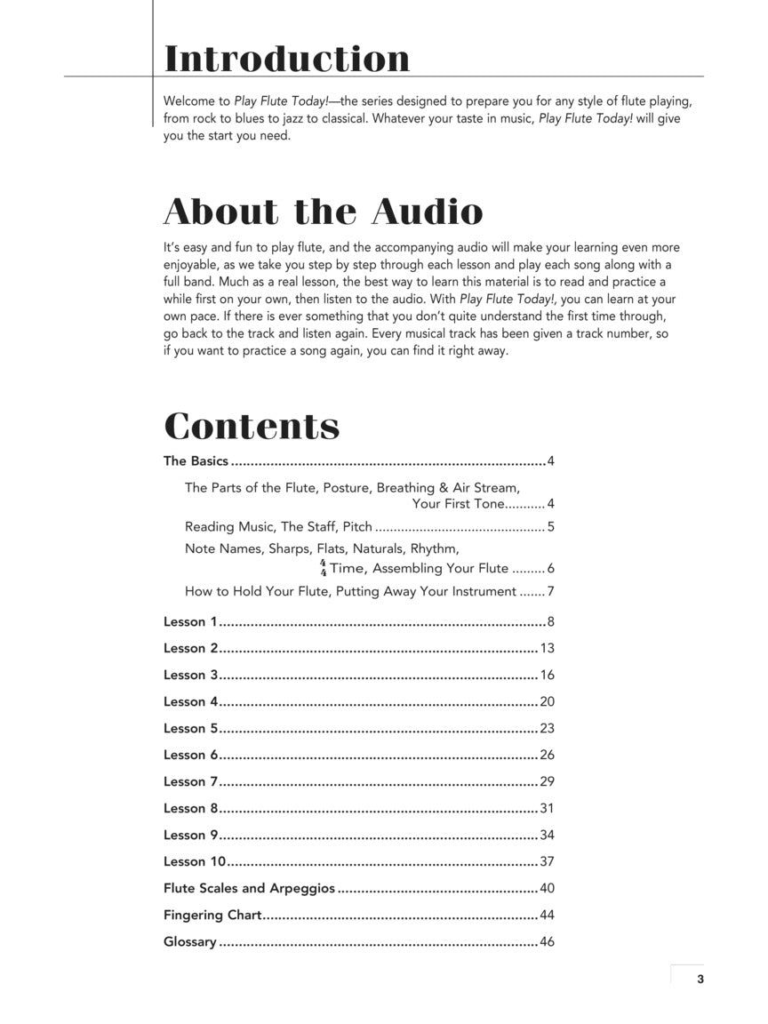 Play Flute Today - Level 1 Book/Cd