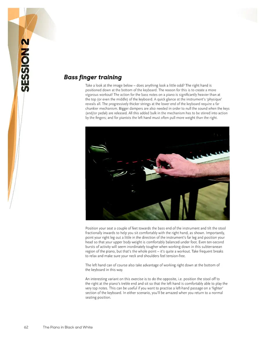 The Piano In Black And White Book/Ola