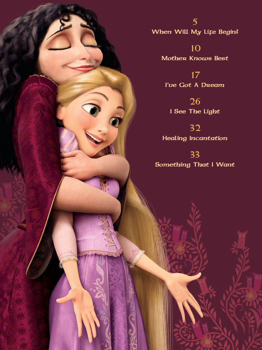 Tangled Disney Movie Selections - Easy Piano Book