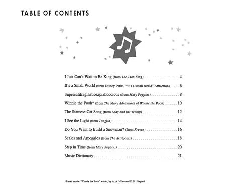 Faber Pretime Piano Disney - Primer Level Book