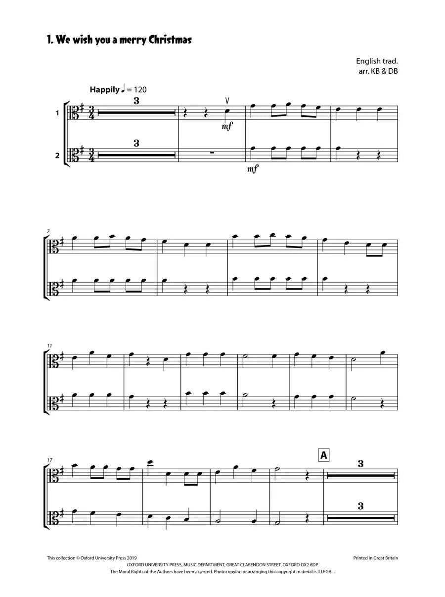 String Time Christmas - Viola Book