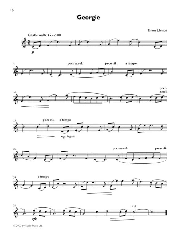 Paul Harris - First Repertoire For Clarinet Book with Piano Accompaniments