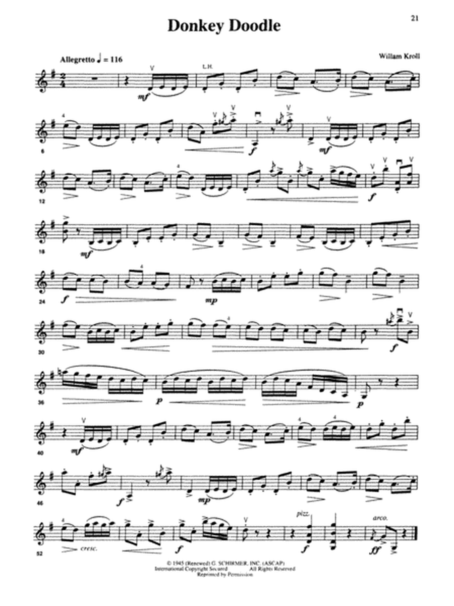Solos for Young Violinists - Volume 1 Book with Piano Accompaniment