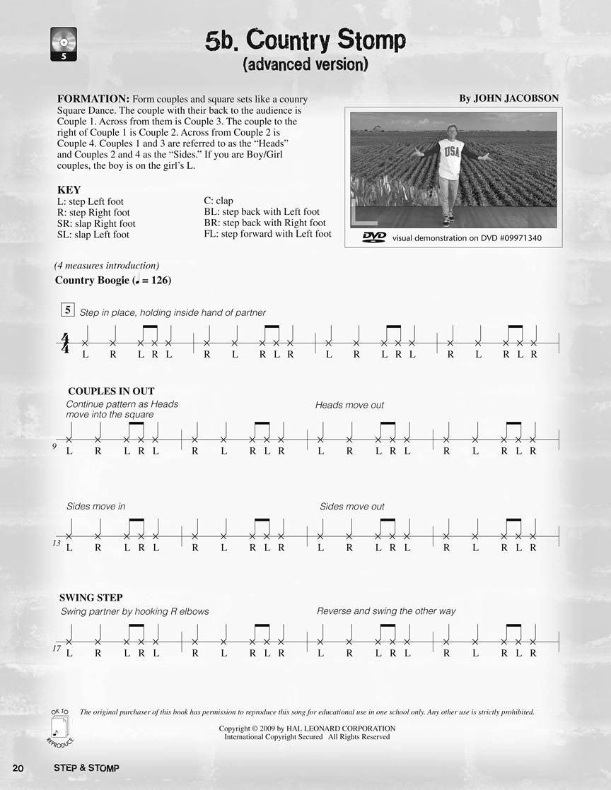 Step And Stomp Bk/Cd