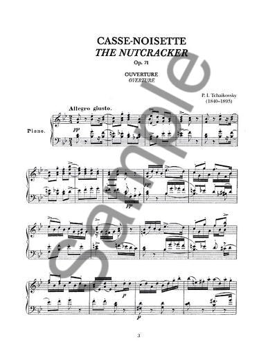 Tchaikovsky - The Nutcracker Complete Ballet Piano Book