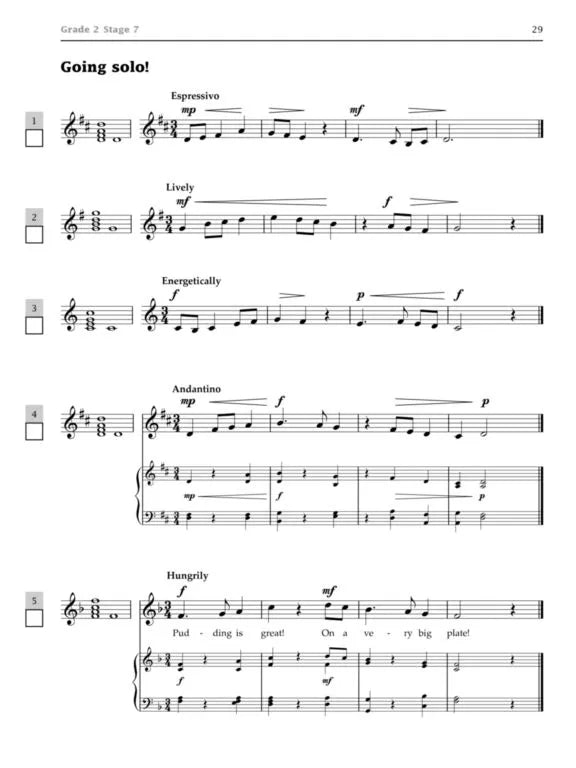 Improve Your Sight Singing! Grade 1-3 (New Edition)
