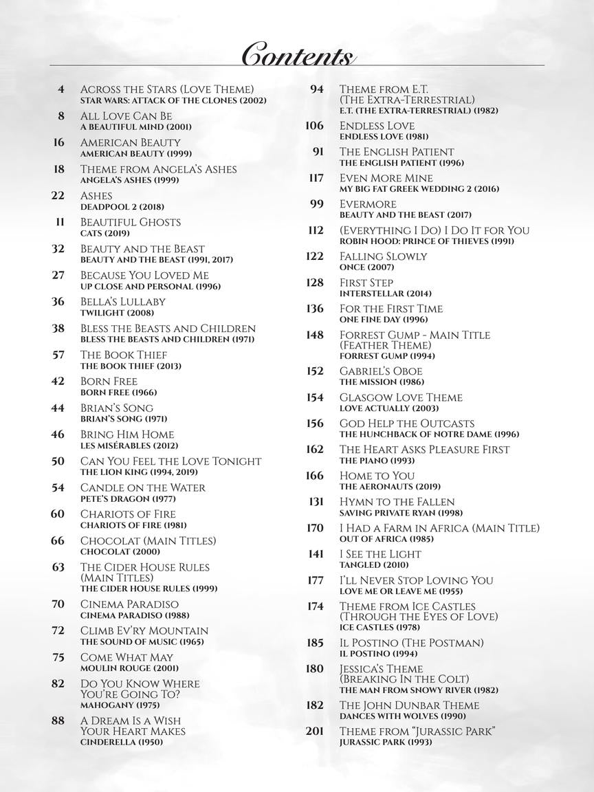 100 Most Beautiful Movie Songs Piano/Vocal/Guitar Book