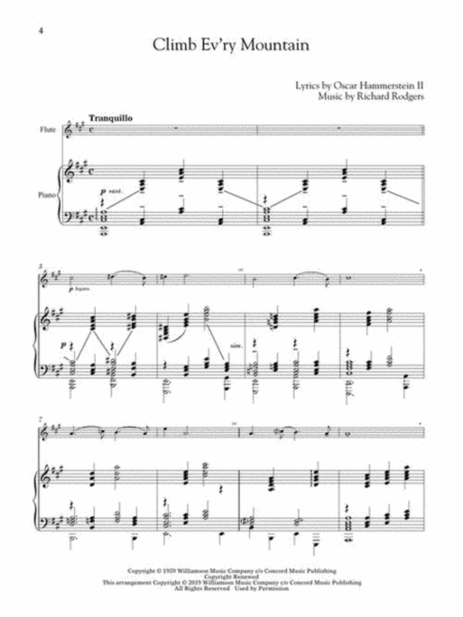 Sound Of Music For Classical Players - Flute Book/Ola