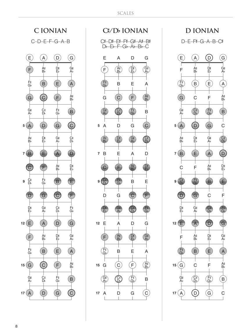 Bass Fretboard Atlas Book