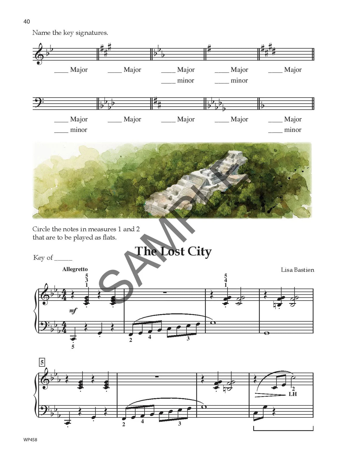 Bastien New Traditions - All In One Piano Course Level 4A Book