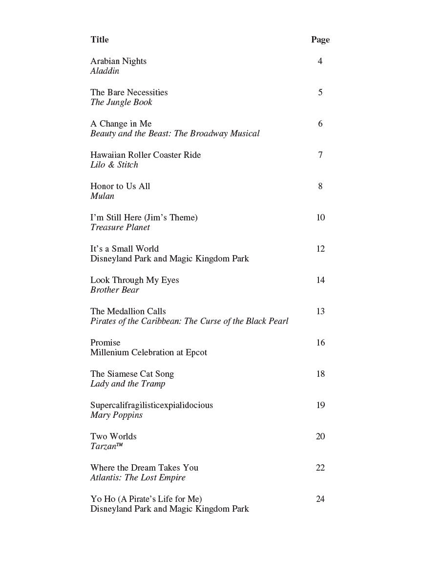 Disney Greats For Viola Play Along Book/Cd