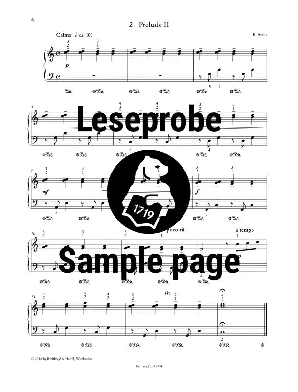 Barbara Arens - 21 Amazingly Easy Pieces For Piano Book