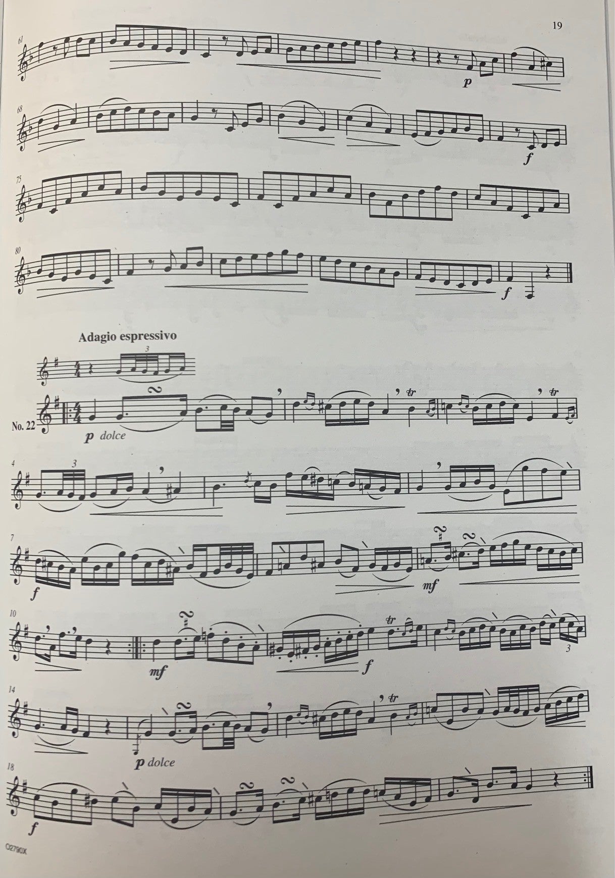 Georg Kopprasch - 60 Selected Studies - Book 1 French Horn Book/Ola
