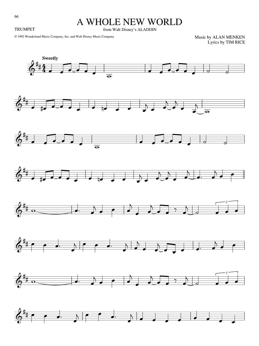 Big Book Of Disney Songs Trumpet