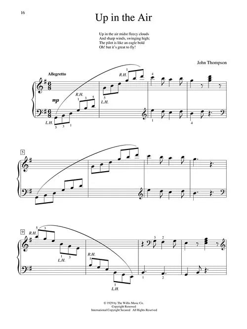 John Thompson Classic Piano Repertoire - Elementary Book