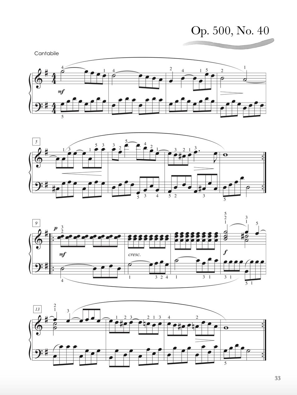 Piano Safari - Czerny Etudes for the Progressing Pianist Book 1