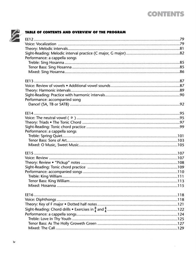 Essential Musicianship Book 1 - Choral Student Book