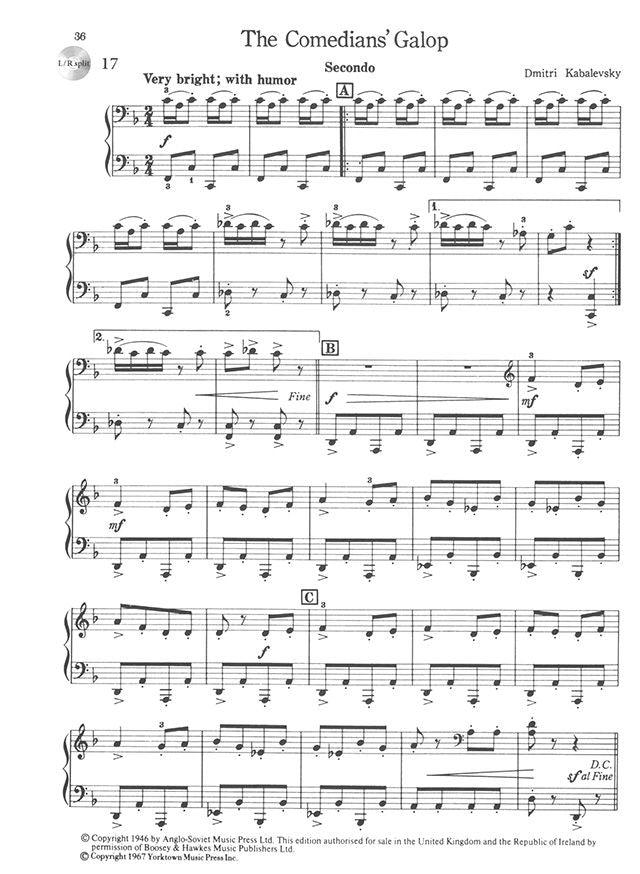 The Joy Of Piano Duets Book/Ola (34 Duets)