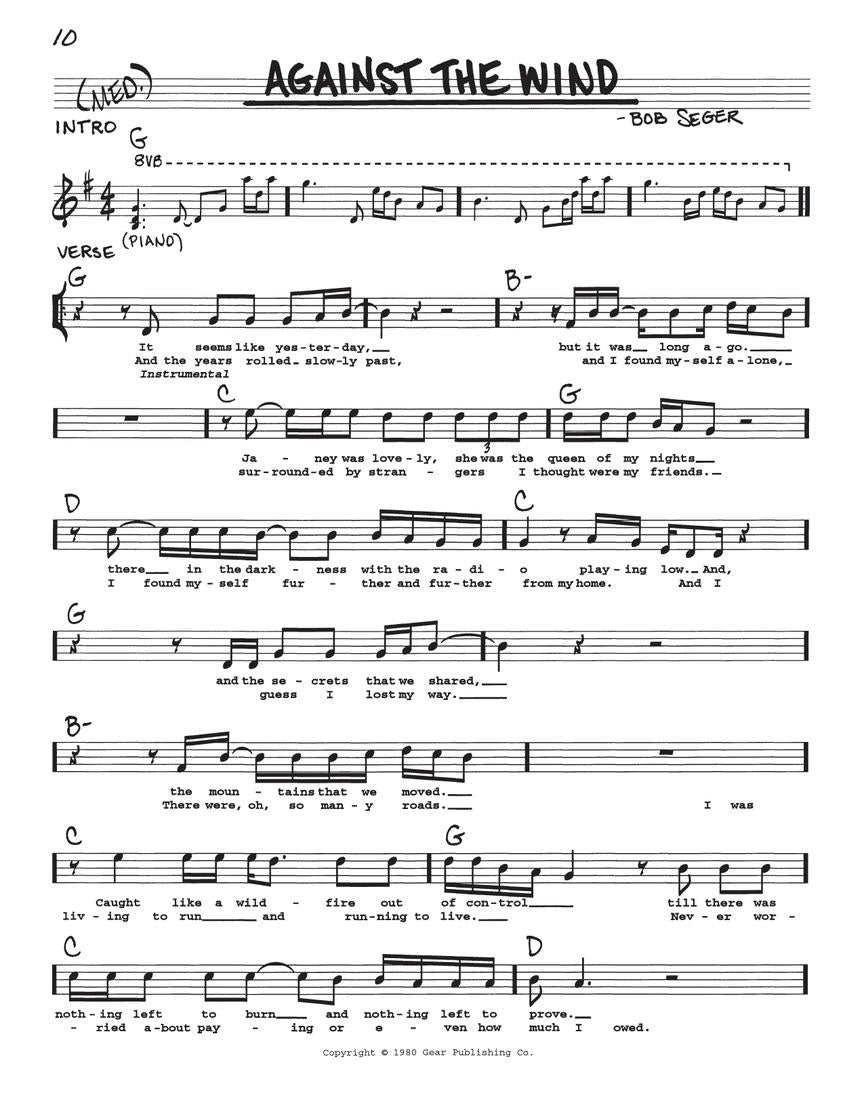 Real Rock Book Volume 1 - C Instruments (200 Songs)