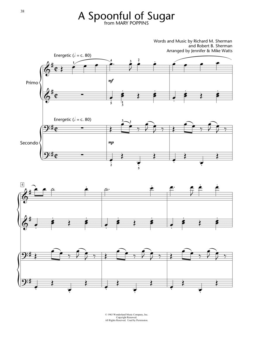HLSPL - Easy Disney Duets Piano Book