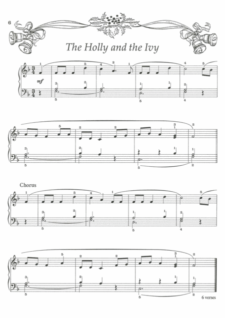 Merry Christmas Carols Piano