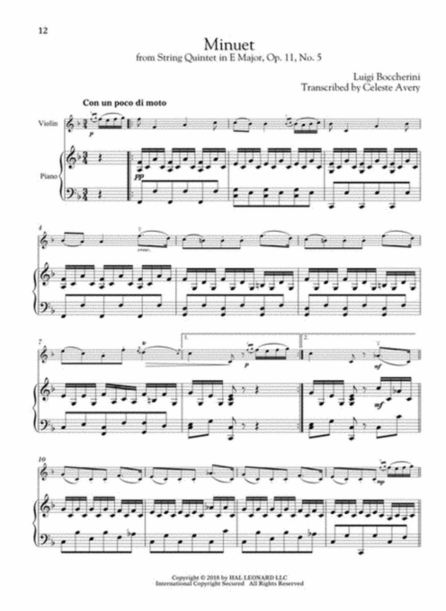 Wedding Music For Classical Players - Violin Book with Piano Audio Accompaniment
