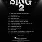 Sing 2 - Music From The Movie Soundtrack PVG Songbook