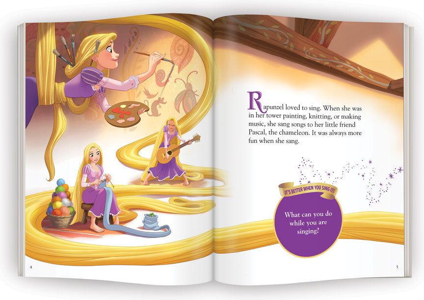 Tangled - It's Better When You Sing It, A Musical Exploration Hardcover Book/Olm