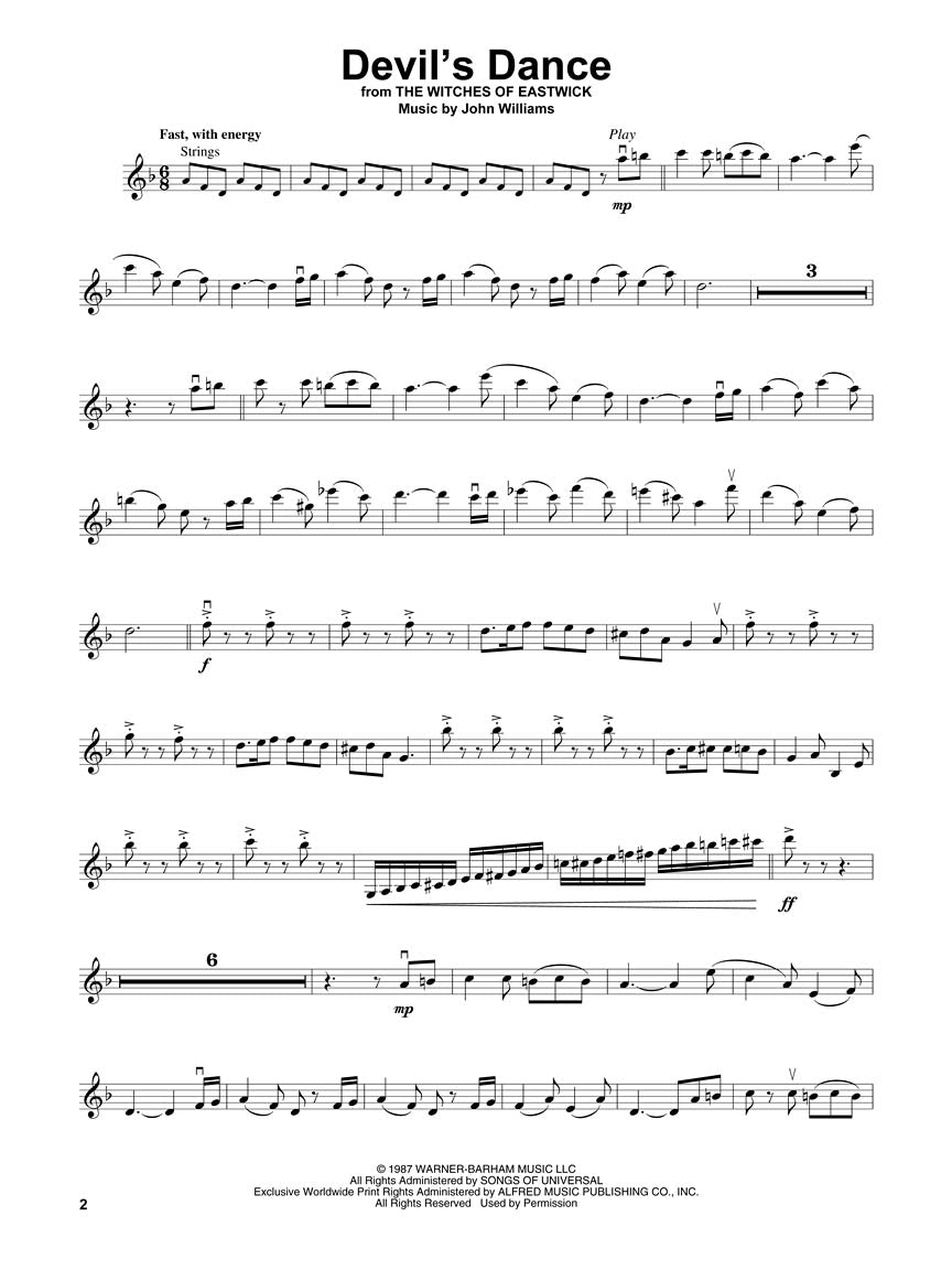 John Williams - Violin Play Along Volume 38 Book/Ola