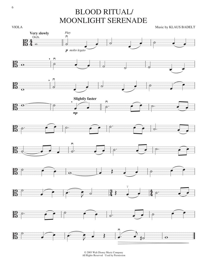 Pirates Of The Caribbean For Viola Play Along Book/Ola