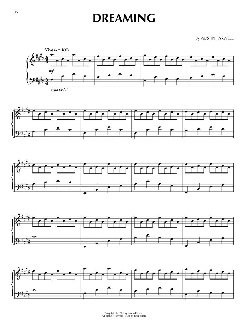 The Austin Farwell Sheet Music Collection - Piano Solo Book