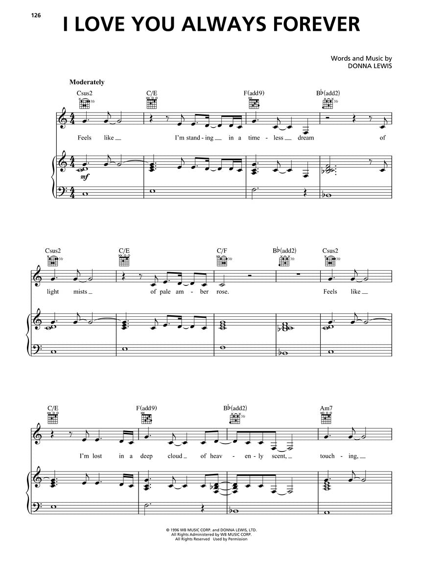 Best Love Songs Ever - Piano/Vocal/Guitar Book