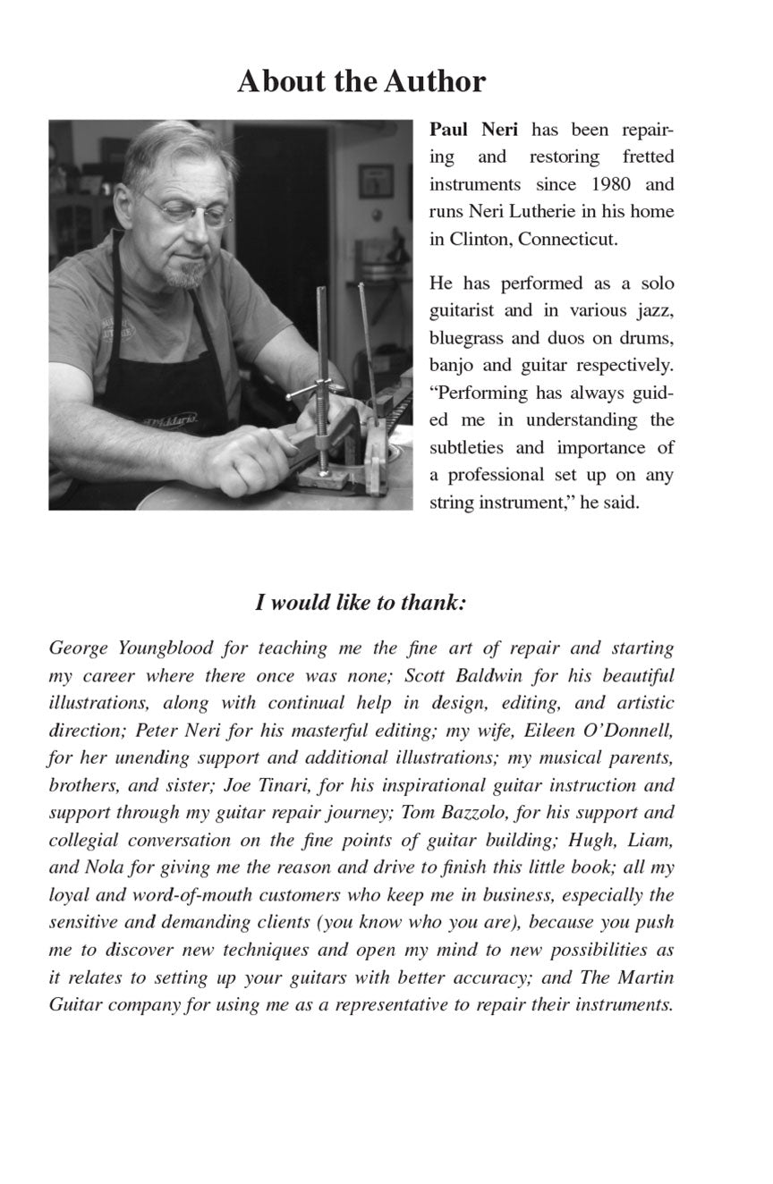 Acoustic Guitar Repair Detective Book