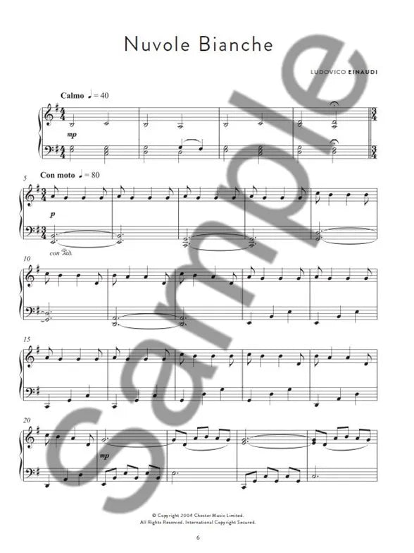 Ludovico Einaudi - Graded Pieces for Piano Grade 3-5 Book