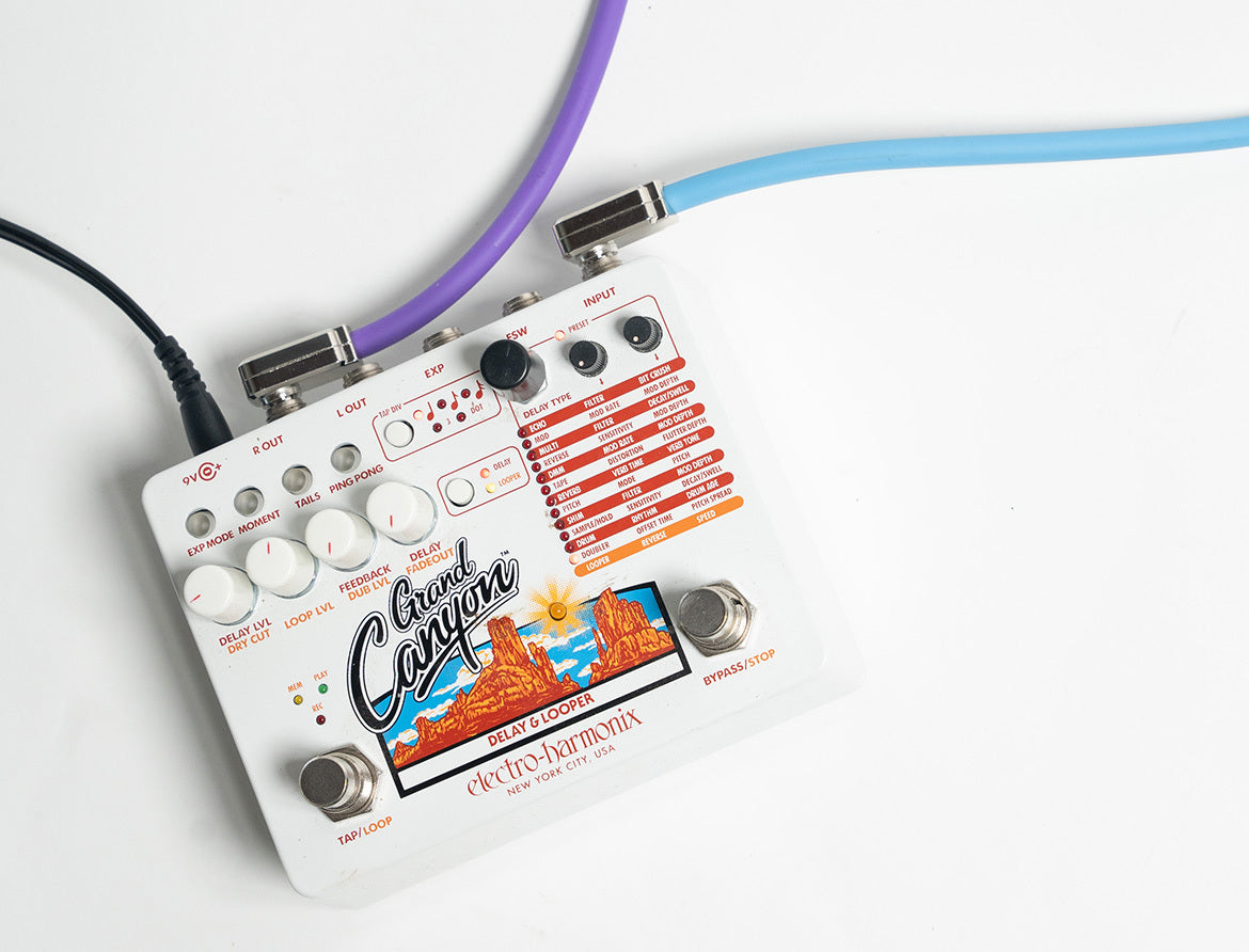 Ernie Ball Flex Patch Single Cable (24 inch in Purple)