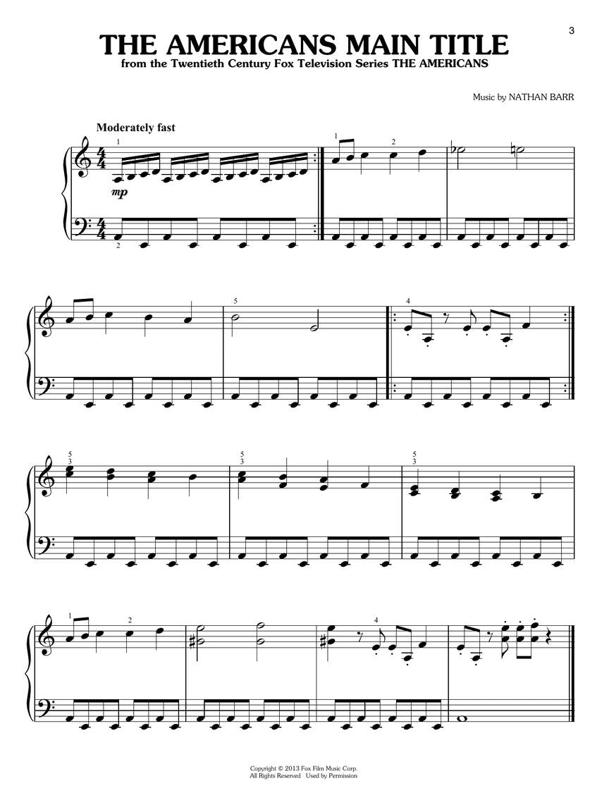 First 50 Tv Themes You Should Play On Piano Book