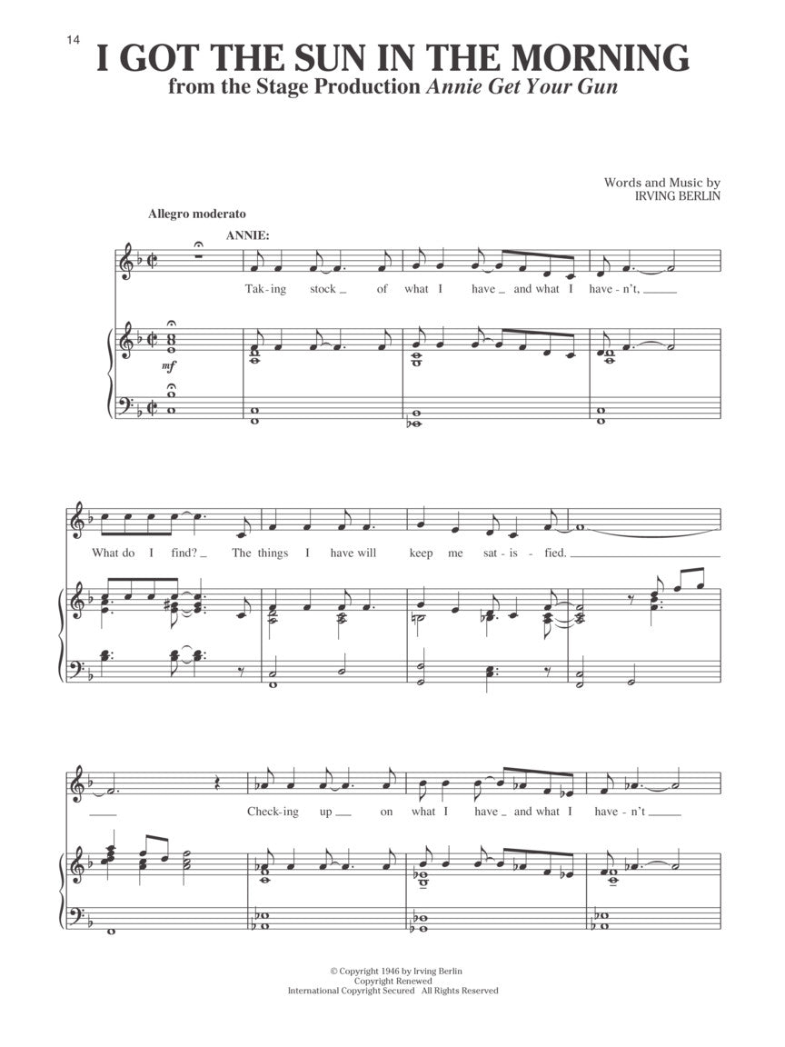 Singers Musical Theatre Anthology Teens Mezzo-Soprano/Alto/Belter Book