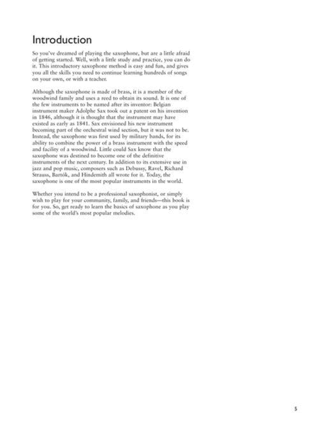 Step One - Play Tenor Saxophone Book/Ola